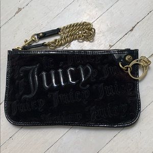 Juice Couture Velvet Wrist Wallet